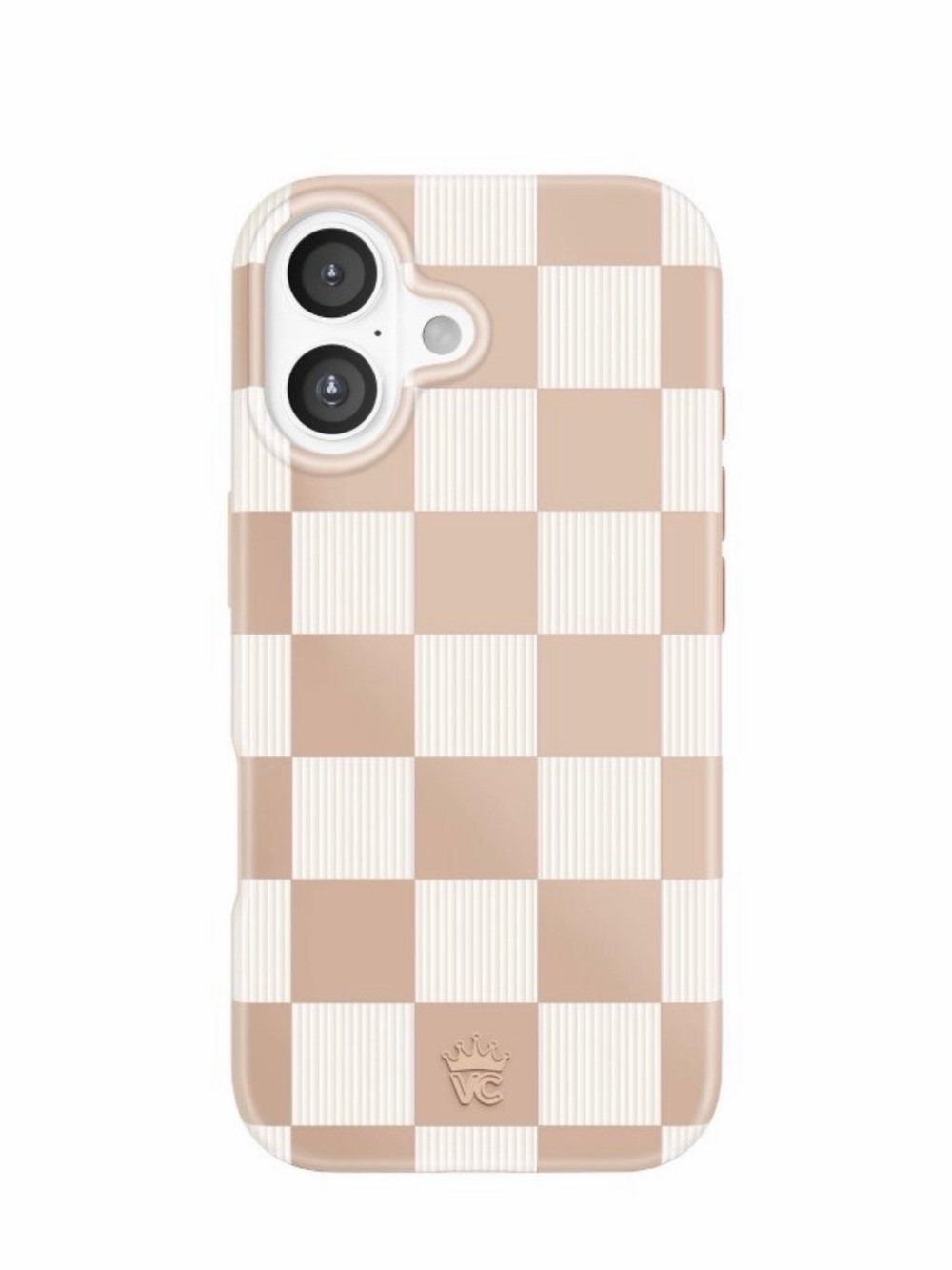 VELVET CAVIAR Checker Print Phone Case